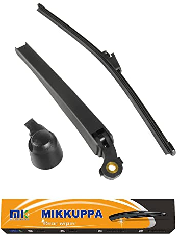 MIKKUPPA Rear Windscreen Wiper Arm and Blade, for Polo 9N | Golf MK5 - OEM: # 6Q6 955 707C