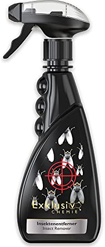 Exklusiv Chemie® Rimuovi Insetti Automatico | Pulisce Parabrezza, fari, Vernice e Parti cromate | Detergente per Insetti per la Cura dell'auto | Senza liscivia e Senza Silicone | 500 ml