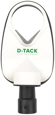 D-TACK Staubfänger DRILL Bohrloch-Staubsaugeradapter für Löcher bis 72 mm Durchmesser mit Stahlrahmen und 3-Stufen-Adapter (kompatibel zu allen Bohrern)