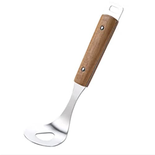 CHFYIJYHM Fruit scooper Ice Cream Scoop Stainless Steel Wooden Handle Meatball Spoon Tools Ice Cream Baller Tool Scoops