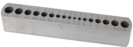 Stahlmaxx Bohrhilfe senkrecht bohren 3.0-9.5mm Rundmaterial Kante | Bohrerführung aus Metall 90 Grad