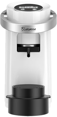 CAFFÈ BORBONE Bluemoon Macchina da Caffè a Cialde (Bianco, Macchina)