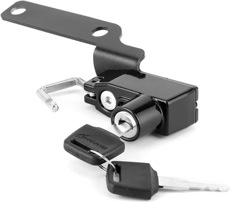 Yechiry Hjälmlås Stöldskydd Premium Aluminium Passar för CB125R CB250R CBR650R CB650R Bekväm Motorcykelhjälmsäkerhet