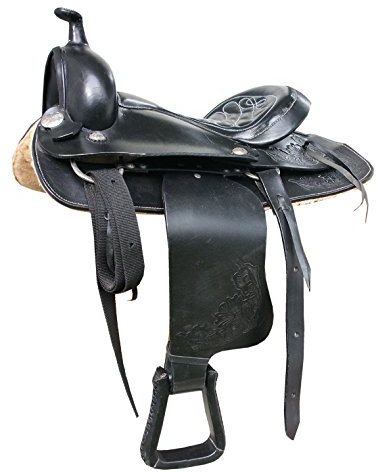 Amesbichler Reitsport Westernsattel Pleasure schwarz