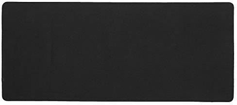 TuToy Große Schwarze Anti-Rutsch-Gaming Mouse Pad Laptop Computer Pc Mäuse Tastatur Matte
