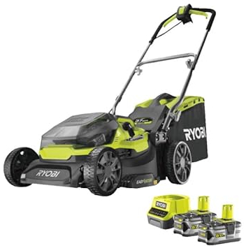 Falciatrice ibrida RYOBI 36V LithiumPlus taglia 37cm - 2 batterie 5.0 Ah - 1 caricatore rapido RY18LMH37A-250