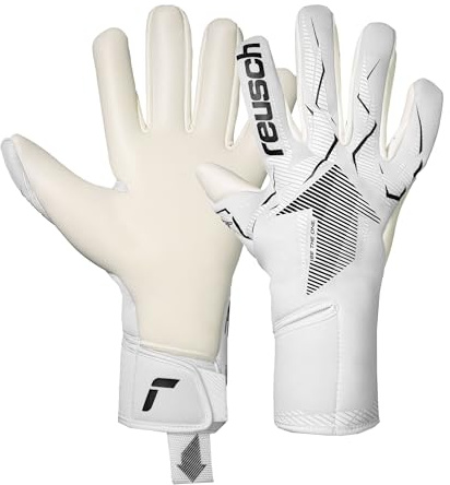 Reusch Profi Torwarthandschuhe Herren Erwachsene | extra starker Grip | perfekte Passform & Komfort, für Training & Spiel, geeignet für Kunstrasen & Naturrasen, Größe 7,5-12, Fastgrip Gold X