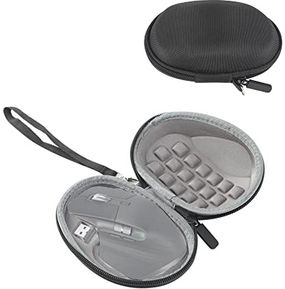 Fututech - Bolsa de Almacenamiento rígida para Logitech MX Master 3, Funda Protectora para ratón inalámbrica, Caja antideformación antiarañazos, Accesorio informático