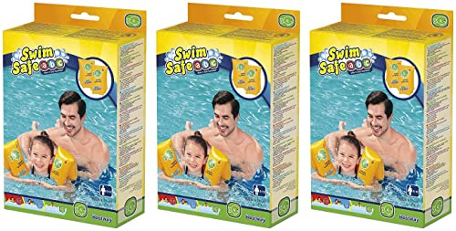 Bestway Swim Safe ABC Schwimmflügel Stufe C WonderSplash, 5-12 Jahre (Orange 3 Stück)