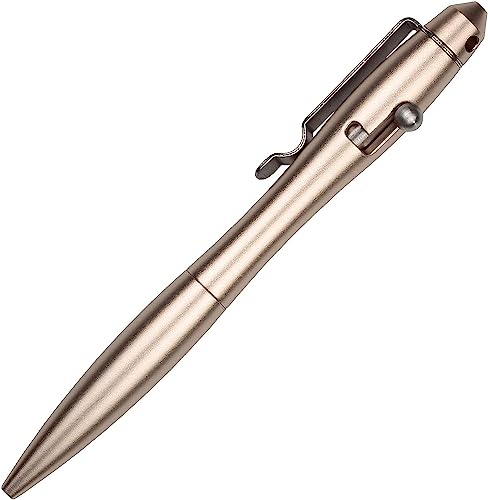SMOOTHERPRO Bolt Action Kugelschreiber Edelstahl Stift Gewicht Gleichgewicht für Geschenk Büro Schule Business Farbe Rose Gold (TP023)