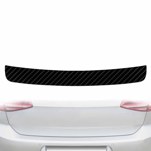 JAWERK Schutzfolie für VW GOLF 7 VII LIMO ab 2012+ Ladekante - CARBON Lackschutz, Kratzschutz, Selbstklebend, Autofolie Ladekantenschutz