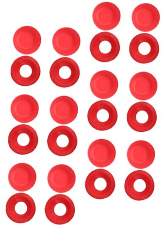 Swing Top Bottle Gasket 24pcs Plastic Leak Proof Replacement