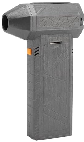 Plumero de Aire Eléctrico, Plumero de Aire Comprimido Tipo C de 180W 200000RPM, Soplador Seco de Chorro de Carga Rápida Recargable para Teclado de Computadora de Automóvil