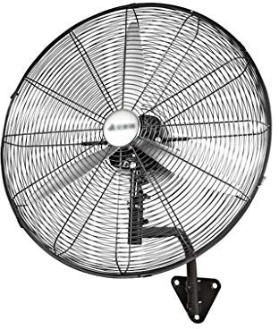 LYDBMYT Industrieller Wandventilator, 50 cm Metall-Wandventilator mit Eisenblatt und verstellbarem Horn, Hochgeschwindigkeits-Kaltluftzirkulator mit 3 Geschwindigkeitseinstellungen