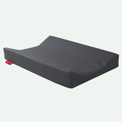 Wumby® Beheizte Wickelauflage 67x45 cm, Wickelunterlage, Wickeltisch Zubehör, Wickeltischauflage, Baby Matte, Changing Mat, Alternativ Heizstrahler Wickeltisch, Charcoal