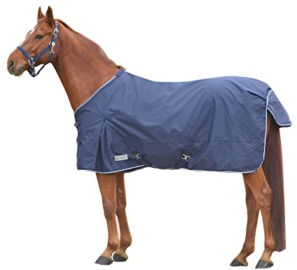 WALDHAUSEN Comfort Regendecke mit Kreuzbegurtung, Nachtblau, 155 cm, 155 cm, blau