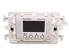Fantini Cosmi C44B Termostato Ambiente da Incasso con Display, Bianco
