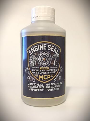 HEAD GASKETS SEALANT, ,MCP ,,Engine Seal , Fixes most leaks in all types of water cooled engine including cracked heads, head gasket failures, cracked blocks, radiators, heater cores and water pumps. A repair made with Steel Seal Head Gasket is permanent, guaranteed for the lifetime of the engine. Confirmed UK Examination of Trademark Standard