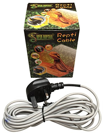 Finaste filter reptil värmekabel för Vivarium 3 m, 3,5 m, 6 m, 9 m eller 12 m modeller tillgängliga (15 W (3 meter))