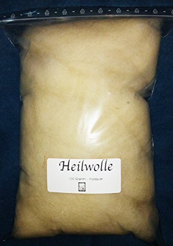 Fettwolle 100gr - Wolle mit viel Lanolin