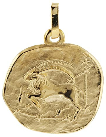 trendor Sternzeichen-Anhänger Steinbock 333 Gold 16 mm 08725-01
