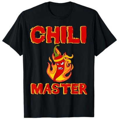 Spicy Jalapeno Chili Master Pepperoni Hot Scoville Chili T-Shirt
