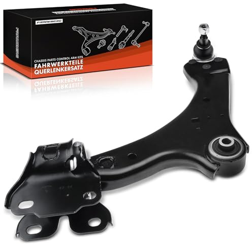 Frankberg 1x Querlenker Vorderachse Links Kompatibel mit Galaxy S-Max WA6 2006-2015 Mondeo IV BA7 2007-2015 S60 II 134 2010-2015 V60 155 157 2010-2015 Replace# 31317666