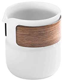 QHLOM Alto Borosilicato Branking Branking Pitcher Milk Coffee Cream Pot 200ml 6.8oz Milk Sfort Tazza a Mano Prodotti Fatti a Mano (Color : White)