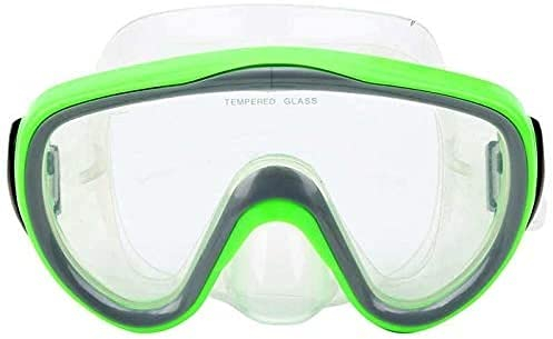 Samnuerly Vollgesichtsmaske Tauchen Tauchmasken Schnorchelmaske Silikon Gehärtetes Glas Schwimmbrille Anti-Fog Unterwasser Tauchmaske Schwimmen Schnorchelausrüstung für Erwachsene