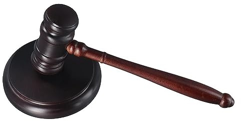 dohobby Holzhammer & Block Set Auktion Verkauf Richter Judy Geschenke für Richter Anwalt Auktion Gericht Unternehmen
