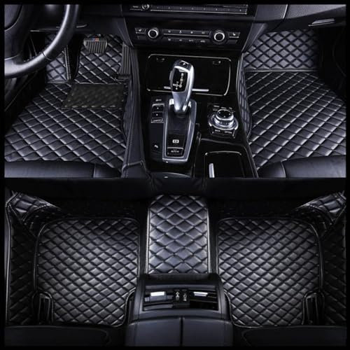 Auto Mattenboden, kompatibel mit Seat Ibiza 2017-2023, Auto-Matte Nicht rutsch,A-Black