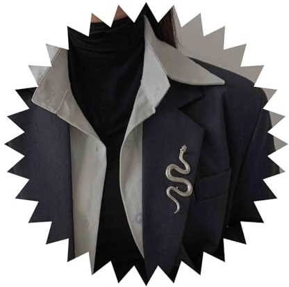 Cimenexe Broche Serpent Vintage Broche Serpent Argent Broche Broche Serpent Métal Broche Vipère Rétro Broche Serpent Broche Mariage Épingle De Revers Banquet Badge Épingles Bijoux Pour Femmes Et