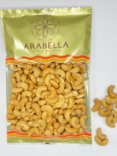 Cashew Nuts Roasted - Jumbo - 900G Dry roasted and Salted Cashews Fresh New Crop
