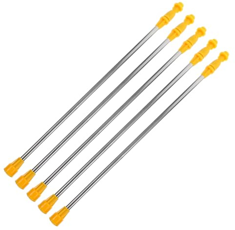 ORFOFE 5Pièces Tige Pulvérisation Électrique pour Arrosage de Plantes Wand Rallonge Pratique pour Jardinage et Fertilisation