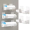 Tolenre 4 Pieces Garbage Storage Hooks, Wall Mounted Garbage Bag Holders,Wall Mounted Garbage Bag Dispenser,Garbage Bag Organizer for Storing and Organizing Kitchen Accessories