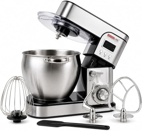 Swiss Line Switzerland - robot de cocina - robot de cocina - 12 l - 2800 W - acero inoxidable - pantalla digital (9 l - no digital)