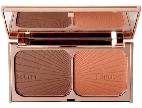 Charlotte Tilbury ORIGINAL | Filmstar Bronze & Glow - Polvos Bronceadores | 22.5 gramos | by BELLA (MEDIUM-DEEP, 22.5 g (Paquete de 1))