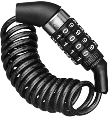 Antifurto Caschi Password Lock Metallo Facile Foro Montaggio Combinazione Serratura per Bici Moto Pendolarismo Viaggio Facile Trasporto Caschi Moto Serratura