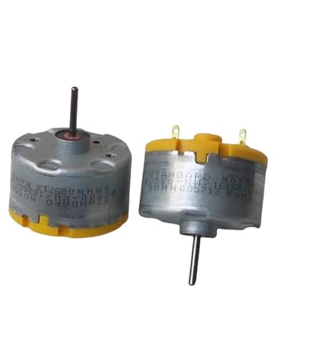 1 pieza de motor de escobillas de carbón RC500-16260 de 3 V a 12 V y 500 CC de diámetro de 32 mm