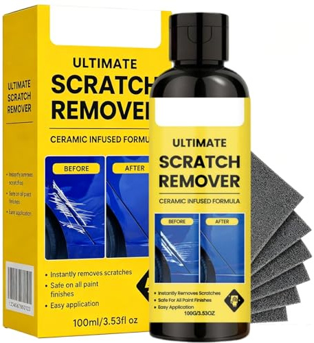 Kratzerentferner, Nano Kratzerentferner, Ultimatives Kratzer Entferner Auto-Beschichtungs für Glanz und Schutz, Schnelle Kratzer- und Wirbelentfernung, Glanzwiederherstellung (1PC)