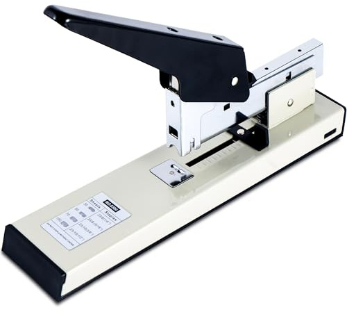 Stapler Heavy Duty, 100 Sheet, 1PACK Manual Big Stapler Metal,max use 23/13 Staples
