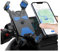 JNNJ Motorcycle Phone Holder, 360° Rotatable Adjustable Detachable Motorcycle Phone Mount, Quick Install Anti-Fall Motorbike Phone Holder, Bike Phones Mount for Electric Mountain Scooter(Blue)