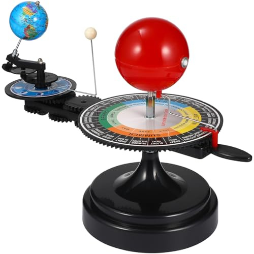 ULTECHNOVO Modèle de système solaire - Modèle orbital - Modèle orbital du système solaire - Modèle 3D - Modèle rotatif - Science - Éducation - Astronomie