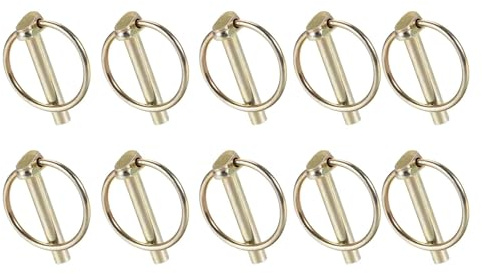4,5 mm x 36 mm Lynch-Pins, Splintschloss, Haltestifte für Anhänger, Traktoren, mechanisch, 10 Stück