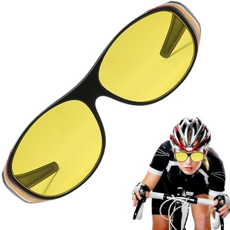 UV-blockierende Infrarotbrille-Nachtfahrschutzbrille, Anti-Blend-Vision Eyewear | Dauerhafte Infrarot -Sicherheitsbrillen, klare schützende Brillen zum Fahren, Reisen und Gebrauch im Freien