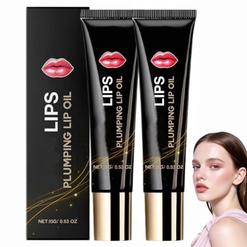 Sérum Repulpant Pour Les Lèvres,Plumpify Plumping Serum,Lip Plumper,Plumpify Lip Oil,Huile à Lèvres Hydratante,Réduit Les Ridules,Gloss Repulpant Levres,Répulpant Levre Puissant (2)