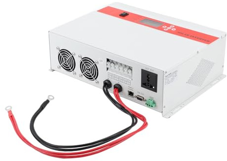 Luocute Inverter a Onda Sinusoidale Pura 800 W, Inverter a Potenza Solare a Griglia da 12 V, Caricatore di Tensione di Invertering a Onda Sinusoidale Pura