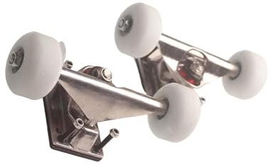 ICDKOYK Aluminiumlegering Skateboard Trucks Hårdvara Set Skateboardhjul Dubbel Rocker Skatehjul Tillbehör Stabil Prestanda Hög Hastighet Tyst Lager 52mm Hjul