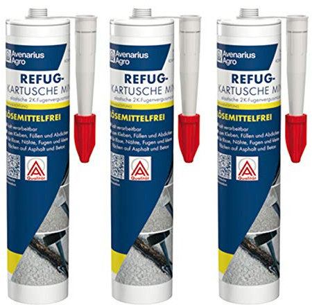 Avenarius Agro Refug Fugen-Dichtmasse Asphalt - Beton reaktiv (3 Stück)