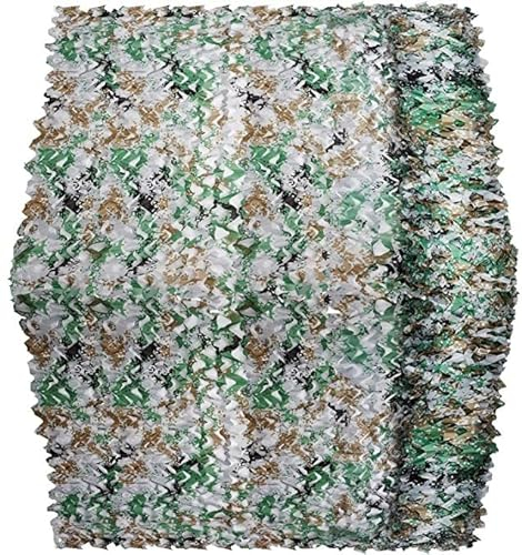 ANGUOEY Woodland Camo Netting Camo Tarp Große Tarnung Netting Militärüberschüsse Roll for die Jagd for Jagd im Freien Camping Ente Blinding Party Dekoration Sonnenschirm Sonnenschirm